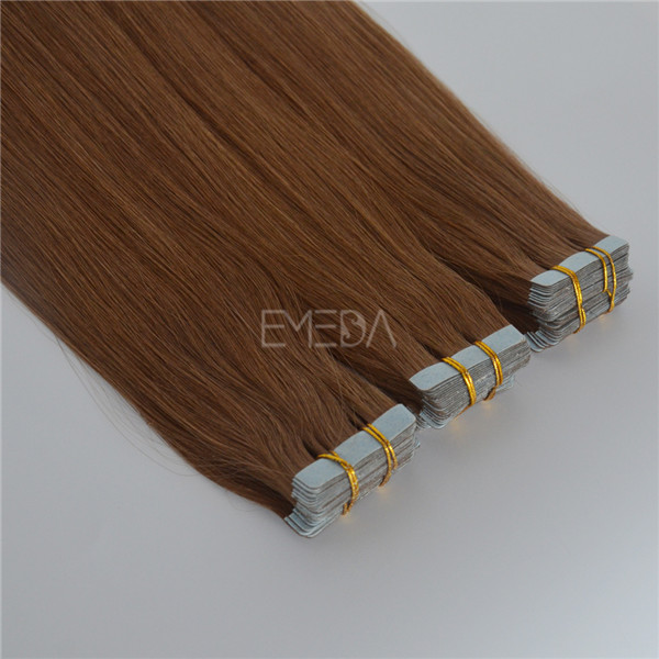 EMEDA Silk straight Tape in hair extensions Smooth hair factory-HW0079